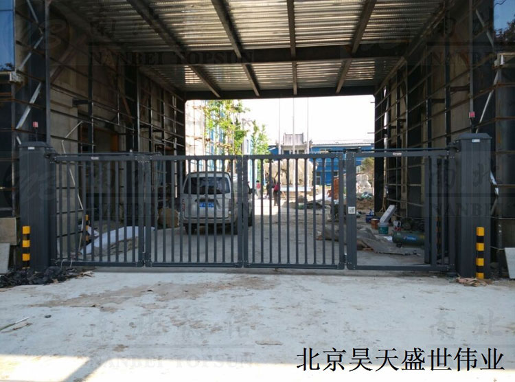 北京昊天盛世偉業智能懸折門案例