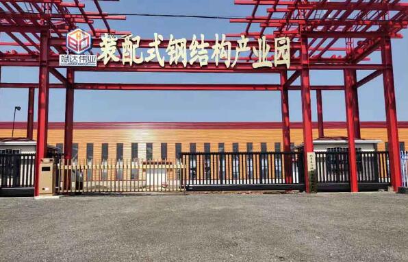 南北德信懸浮門838-L+618在承德六溝孑工業園正式啟用